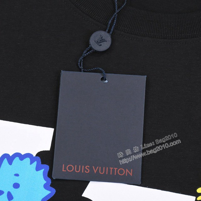 Louisvuitton路易威登Lv專門店2023SS新款印花T恤 男女同款 tzy2686